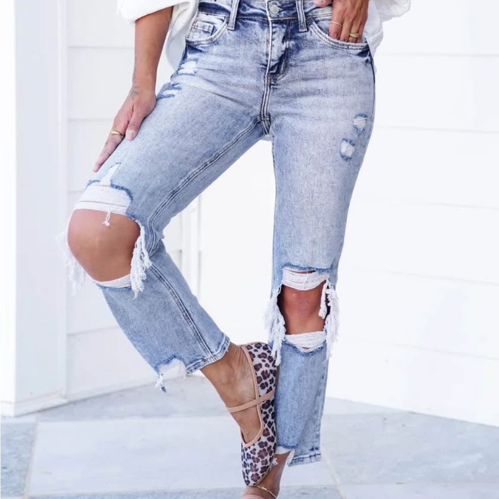 Lovervet Midrise Love at First Sight Jean- Size 11- Worn Once